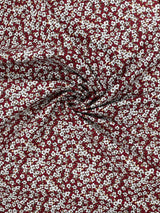 Ditsy floral - Washed 100% Cotton Poplin Reactive Print - 8006 - G.k Fashion Fabrics cotton poplin