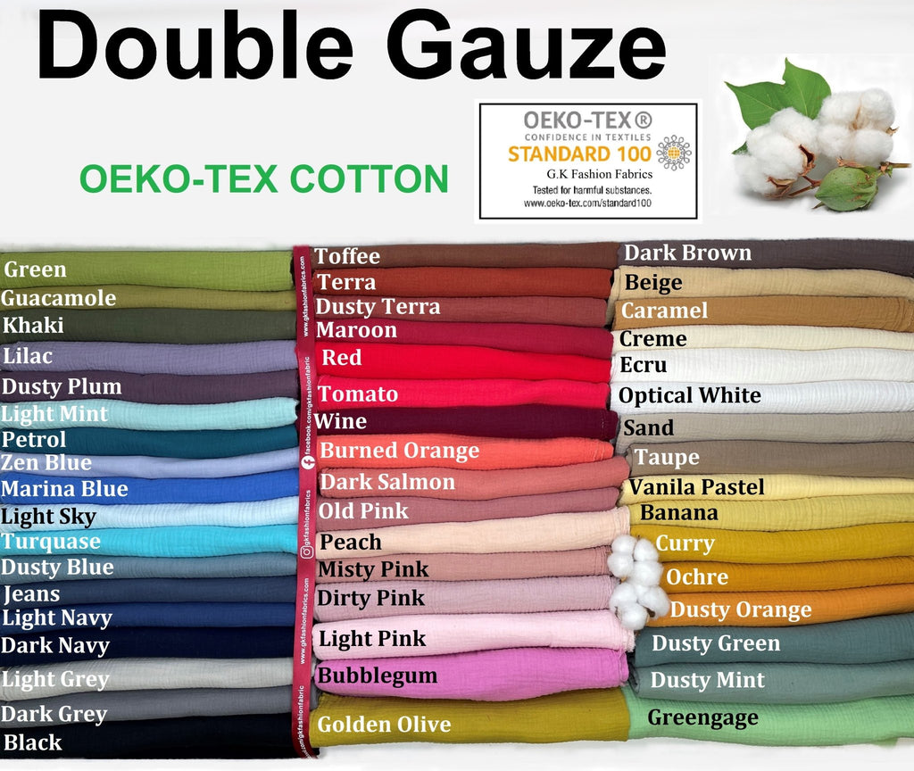 Fabric Type - Gauze & Double Gauze – Style Maker Fabrics