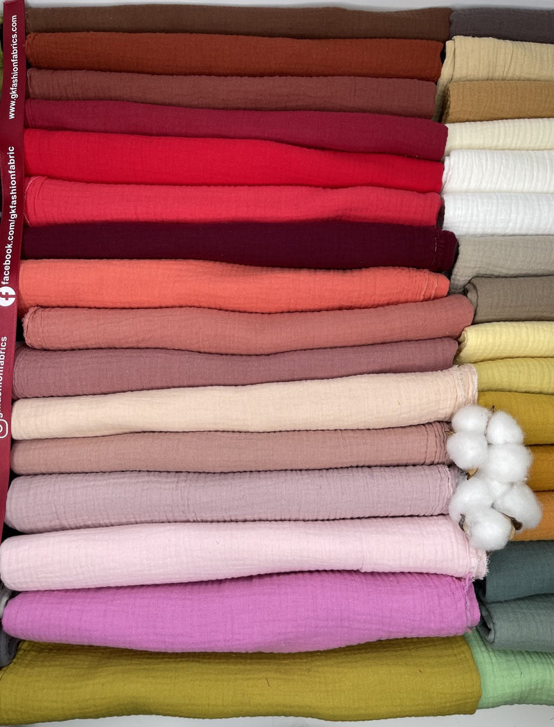  Double Cotton Gauze Fabric