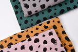 Double Gauze Splash Dots Print Fabric - G.k Fashion Fabrics