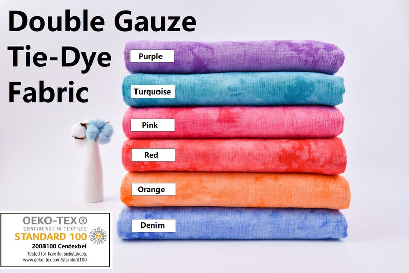 Double Gauze Tie Dye Fabric - 081679 - G.k Fashion Fabrics double gauze