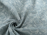 Double layered gauze muslin fabric with elephant print - G.k Fashion Fabrics fabric