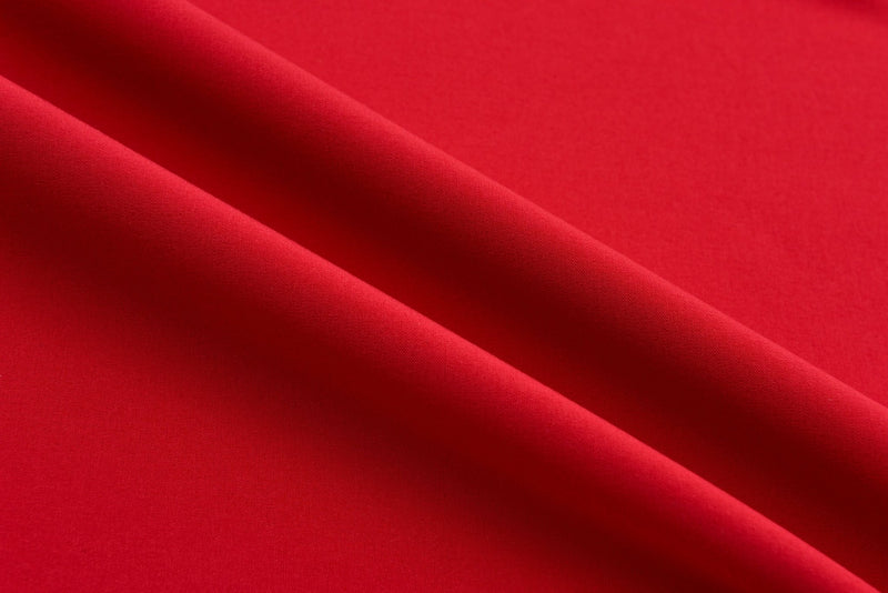 Dri-Fit Four Way Stretch Woven Matte Active wear Fabric / Athletic Wicking Fabric - G.k Fashion Fabrics Red - 6 / Price per Half Yard