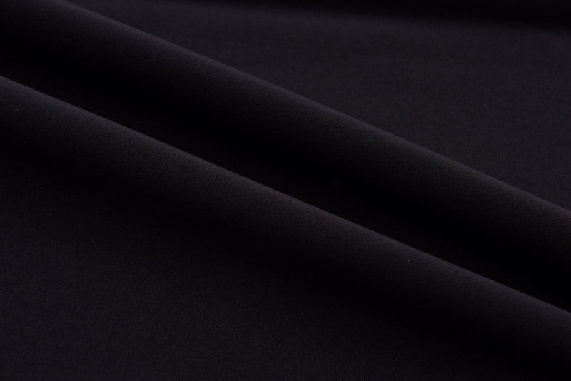 Dri-Fit Four Way Stretch Woven Matte Active wear Fabric / Athletic Wicking Fabric - G.k Fashion Fabrics Black - 2 / Price per Half Yard