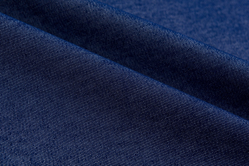 Dyed Color Denim Fabric - G.k Fashion Fabrics Dark Blue - 7028 / Price per Half Yard denim