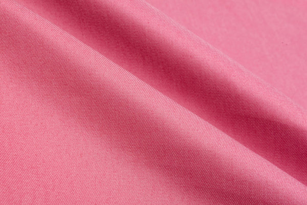 Dyed Color Denim Fabric - G.k Fashion Fabrics Rose Pink - 5017 / Price per Half Yard denim