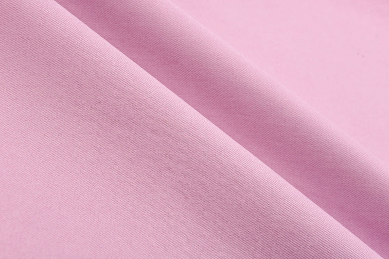 Dyed Color Denim Fabric - G.k Fashion Fabrics Rose / Price per Half Yard denim