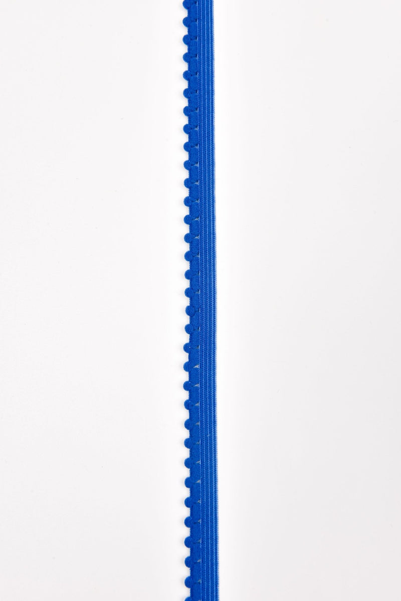 Elastic Picot Pom Pom Strap - 10mm (13/32") - 5 Yards Pack - G.k Fashion Fabrics
