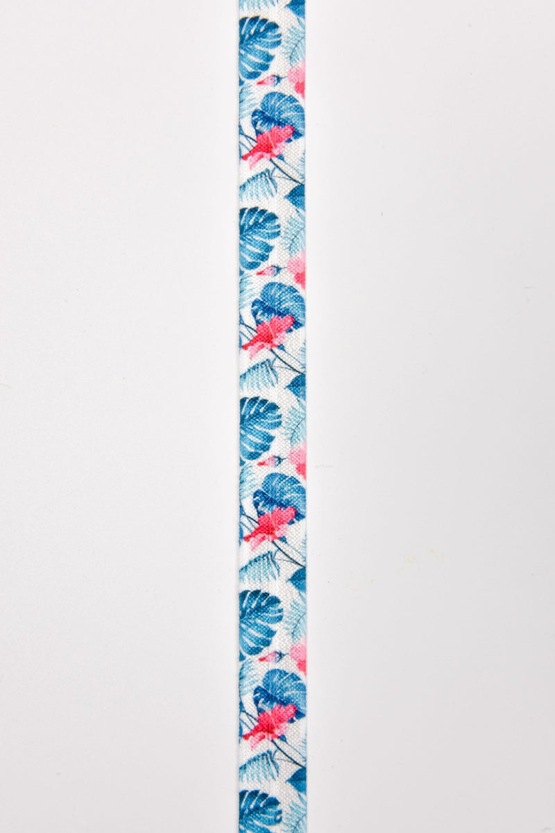 Elastic Strap Band Fold Over Printed, 15mm , 5 yards pack - G.k Fashion Fabrics #1 / 5 Yards Pack Elastic Cord
