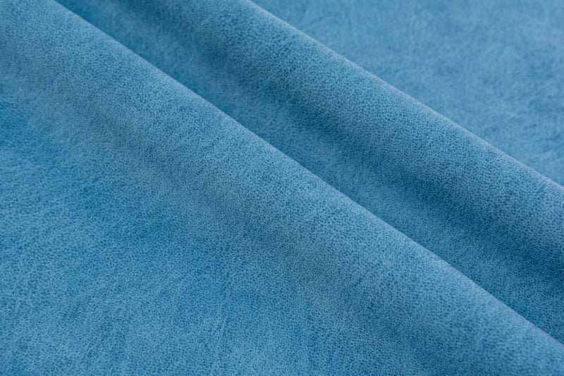 Embossed Faux Velvet Upholstery Fabric GK-6577/22 - G.k Fashion Fabrics Light Turquoise - 15 / Price per Half Yard