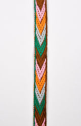 Ethnic Missoni Jacquard Webbing 25mm - G.k Fashion Fabrics Color 5 / 5 Yards Pack
