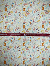 Farm Animal - 100% Cotton Poplin Digital Print - 8063 - G.k Fashion Fabrics cotton poplin