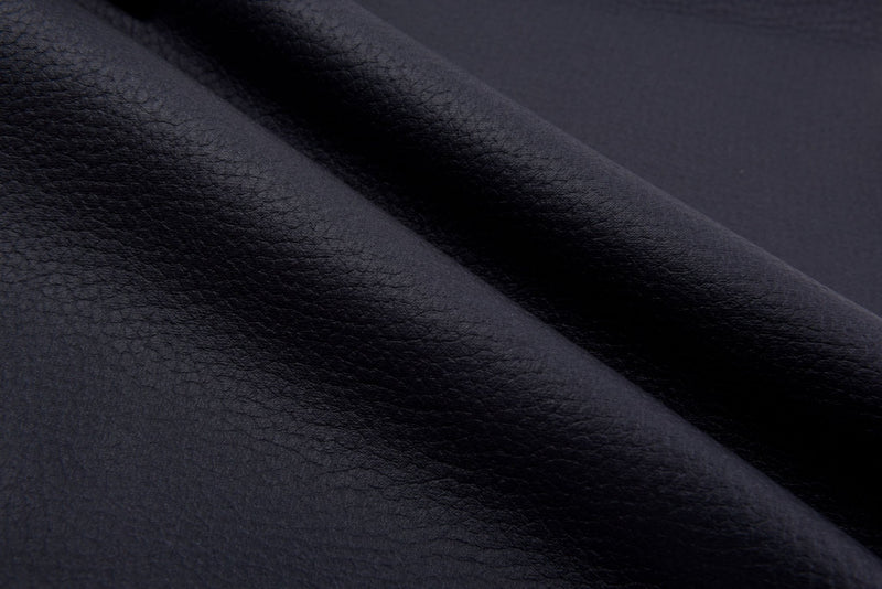 Faux Vinyl Leather Embossed Upholstery Fabric GK-6579/22 - G.k Fashion Fabrics Charcoal - 16 / Price per Half Yard