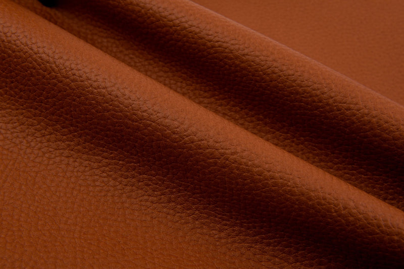 Faux Vinyl Leather Embossed Upholstery Fabric GK-6579/22 - G.k Fashion Fabrics Sandalwood - 8 / Price per Half Yard