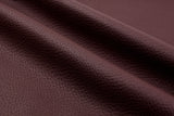 Faux Vinyl Leather Embossed Upholstery Fabric GK-6579/22 - G.k Fashion Fabrics Flint Maroon - 10 / Price per Half Yard