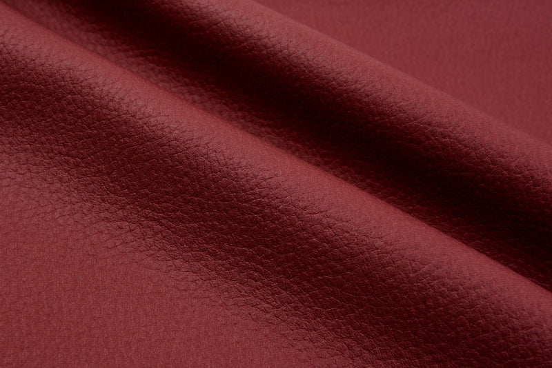 Faux Vinyl Leather Embossed Upholstery Fabric GK-6579/22 - G.k Fashion Fabrics Bordeaux- 9 / Price per Half Yard