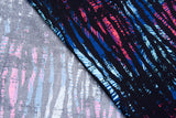 Funky Striped Print Nylon Swimwear Fabric - SYHN2006013A - G.k Fashion Fabrics swimwear