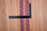 Thin Lace Fabric Ribbon Trim GK- 6 ( 2 Yards Pack) - G.k Fashion Fabrics