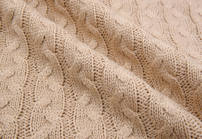Heavy Crochet Chunky Cable Sweater Knits - 19354 - G.k Fashion Fabrics
