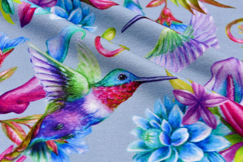 Hummingbird Viscose Spandex Jersey Fabric - 5098 - G.k Fashion Fabrics