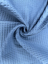 Natural Cotton Waffle Fabric - 9385 - G.k Fashion Fabrics