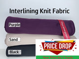 Interlining Knit Fabric - G.k Fashion Fabrics