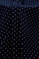 Knit cotton blended Single Jersey Irregular Dots Printed Fabric - G.k Fashion Fabrics