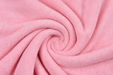 Knit Terry One Sided Toweling Fabric - 6537 - G.k Fashion Fabrics Rose / Price per Half Yard
