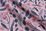 Leaves Viscose Spandex Jersey fabric - 5096 - G.k Fashion Fabrics