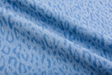Leopard Cotton Stretch Washed Denim - G.k Fashion Fabrics denim