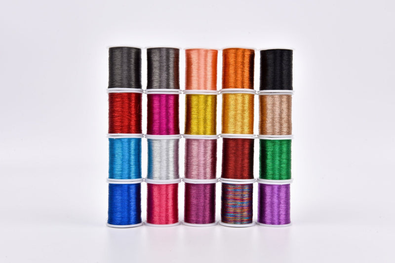 Metallic embroidery threads - G.k Fashion Fabrics