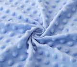 Minky Dimple Dots Fleece Fabric nippy fleece - G.k Fashion Fabrics