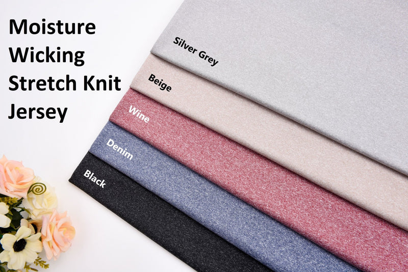 Moisture Wicking Stretch Knit Jersey - G.k Fashion Fabrics