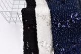 Moss Crepe Handwork Bridal Wear Embroidery Fabric - G.k Fashion Fabrics