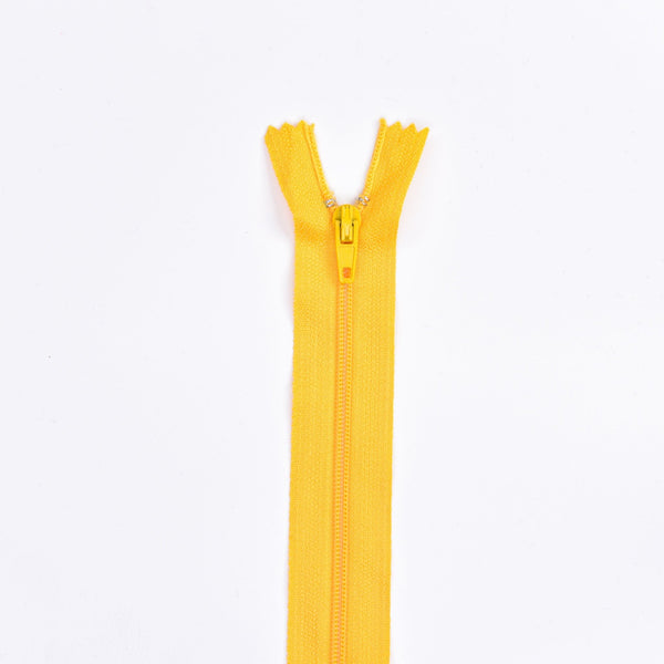 Multi Purpose Zippers 20 cm Close End - G.k Fashion Fabrics Mango / 8 inches (20cm) Zippers