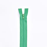 Multi Purpose Zippers 20 cm Close End - G.k Fashion Fabrics Green / 8 inches (20cm) Zippers