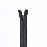 Multi Purpose Zippers 20 cm Close End - G.k Fashion Fabrics Black / 8 inches (20cm) Zippers
