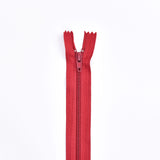 Multi Purpose Zippers 20 cm Close End - G.k Fashion Fabrics Dark Red / 8 inches (20cm) Zippers