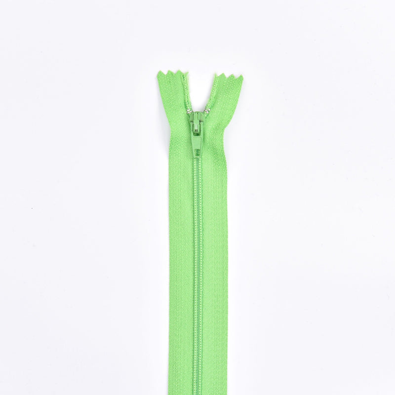 Multi Purpose Zippers 20 cm Close End - G.k Fashion Fabrics Bright Green / 8 inches (20cm) Zippers