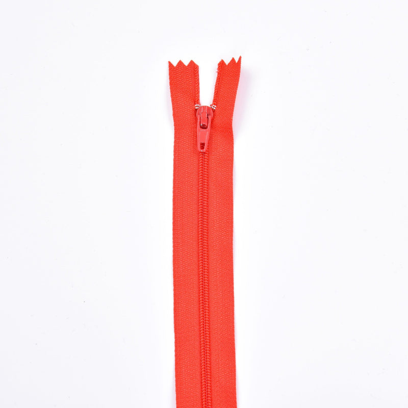 Multipurpose Zippers - G.k Fashion Fabrics Red / 10.24" inches ( 26 cm) Zippers