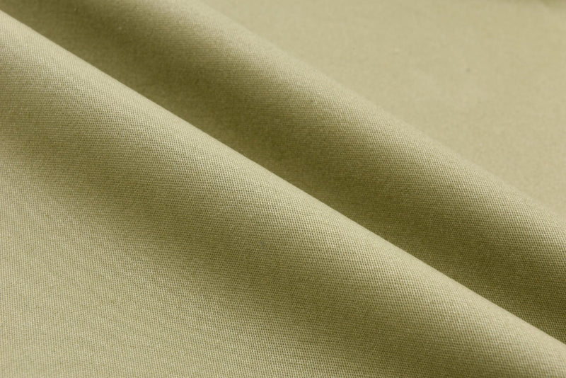 Natural Cotton Stretch Twill Fabric Peach Finishing Hand Feel- 5076 - G.k Fashion Fabrics Sage Green - 1121 / Price per Half Yard cotton