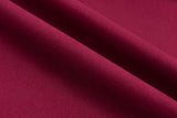Natural Cotton Stretch Twill Fabric Peach Finishing Hand Feel- 5076 - G.k Fashion Fabrics Bordeaux- 1119 / Price per Half Yard cotton