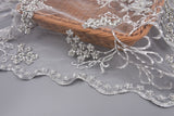 Nylon Mesh Bridal Wear Embroidery Fabric - G.k Fashion Fabrics