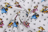 Organic Double Gauze Muslin Digital Kids Children Print Fabric - G.k Fashion Fabrics double gauze