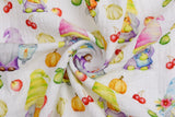 Organic Double Gauze Muslin Digital Kids Children Print Fabric - G.k Fashion Fabrics double gauze