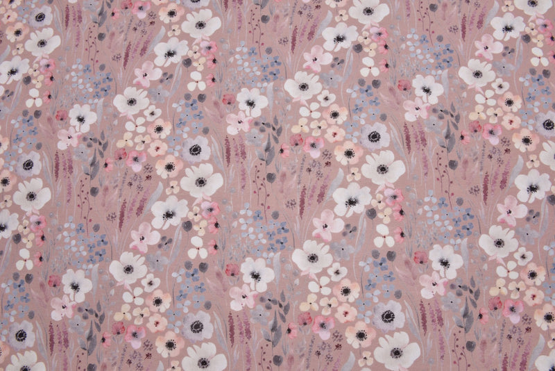 Baby Pink Cotton Lycra Jersey Knit Fabric – The Fabric Fairy