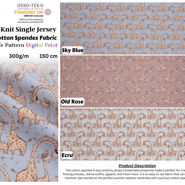Cute jersey best sale knit fabric
