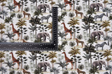 Organic Knit Cotton Spandex Jersey Safari Digital Print Fabric - 5046 - G.k Fashion Fabrics jersey