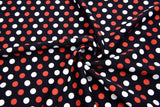 Polka Dots Print Nylon Swimwear Fabric - G.k Fashion Fabrics swimwear