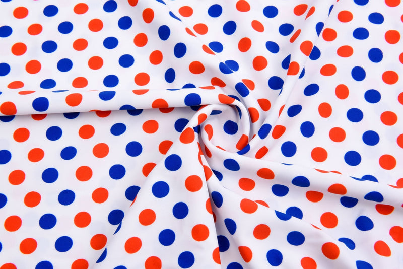 Polka Dots Print Nylon Swimwear Fabric – G.k Fashion Fabrics